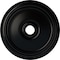 Ekena Millwork Diane Ceiling Medallion (Fits Canopies up to 6 1/4"), 24"OD x 3 5/8"ID x 1 1/4"P, Jet Black CM24DIBLF - alternate 1